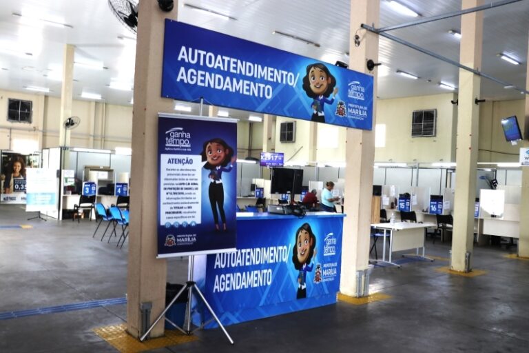 Área de atendimento do Ganha Tempo em Marília