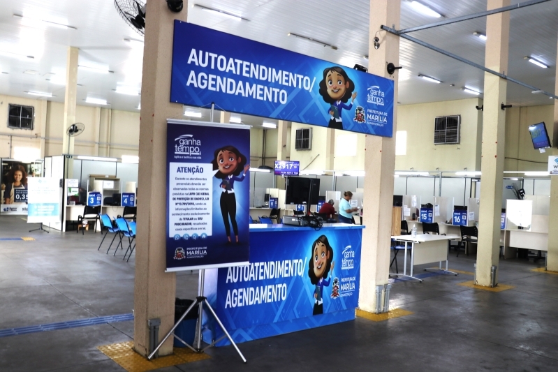 Área de atendimento do Ganha Tempo em Marília